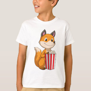 Camiseta Fox con Popcorn