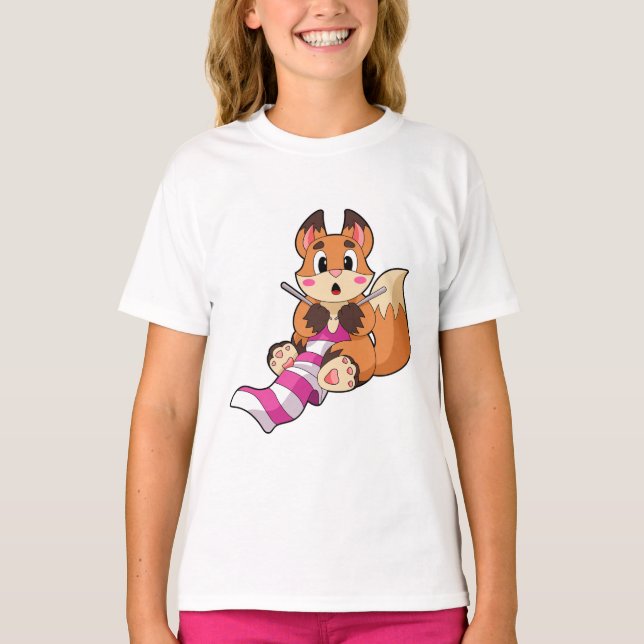 Camiseta Fox con Scarf (Anverso)