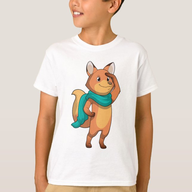 Camiseta Fox con Scarf (Anverso)