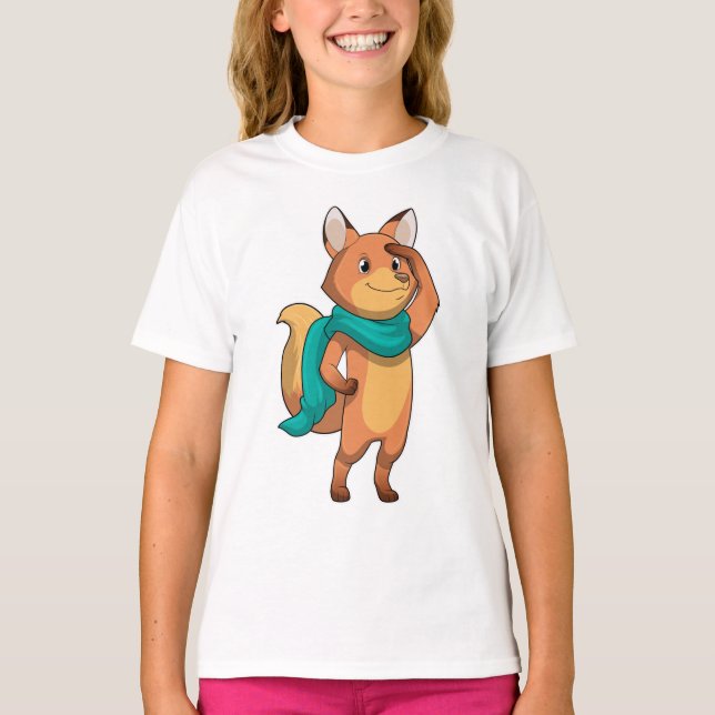 Camiseta Fox con Scarf (Anverso)