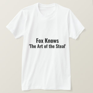 Camiseta Fox conoce el arte de la puntería del acero