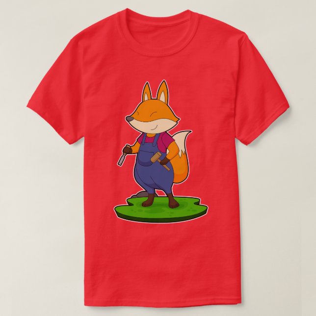 Camiseta Fox Craftsman Chisel Hammer (Diseño del anverso)