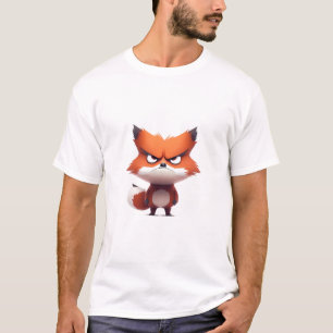 Camiseta Fox Cute Adorable Ilustracion humorístico
