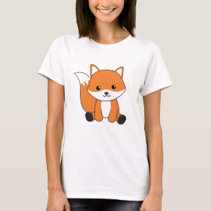 Camiseta Fox Cute Forest Animal Foxes Red Fox