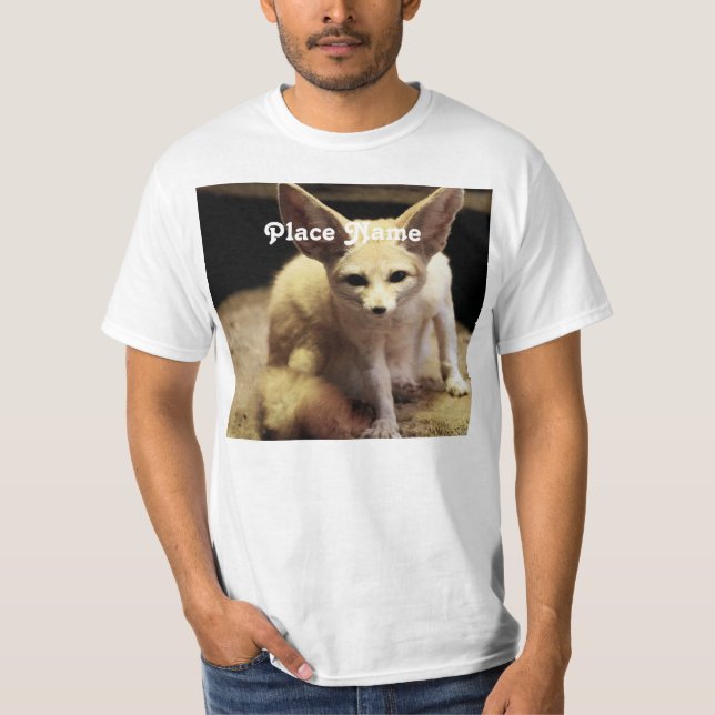 Camiseta Fox de Argelia Fennec (Anverso)