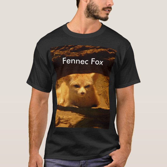 Camiseta Fox de Argelia Fennec (Anverso)