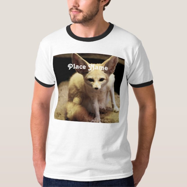 Camiseta Fox de Argelia Fennec (Anverso)