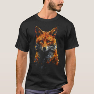 Camiseta Fox de Arte de Poligón