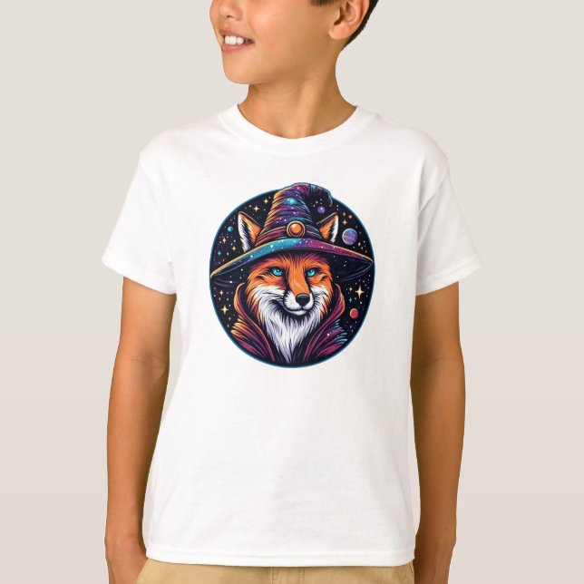 Camiseta Fox de fantasía - Asistente Celestial (Anverso)