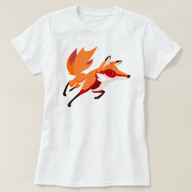 Camiseta Fox de verano (Diseño del anverso)