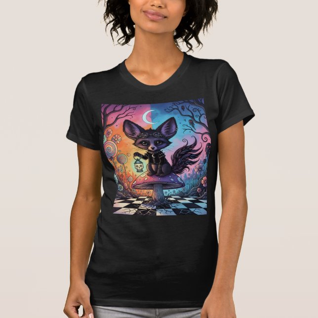 Camiseta Fox dividida por los reinos del Crepúsculo (Anverso)
