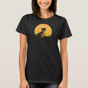 Camiseta Fox Easy Halloween Outfit Prairie Vixen Moon Costu