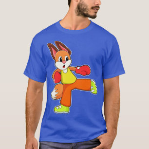 Camiseta Fox en artes marciales Boxeo con guantes de boxeo