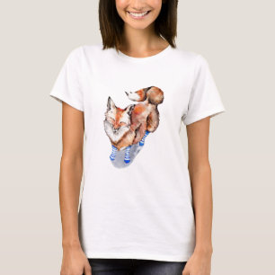 Camiseta Fox en calcetines