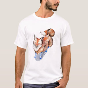 Camiseta Fox en calcetines