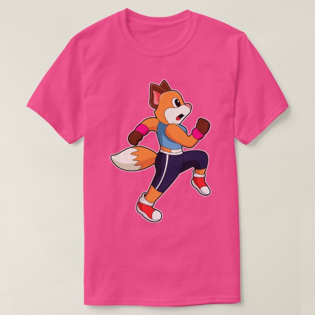 Camiseta Fox en carrera (Diseño del anverso)