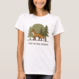 Camiseta Fox en el bosque
