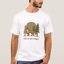 Camiseta Fox en el bosque