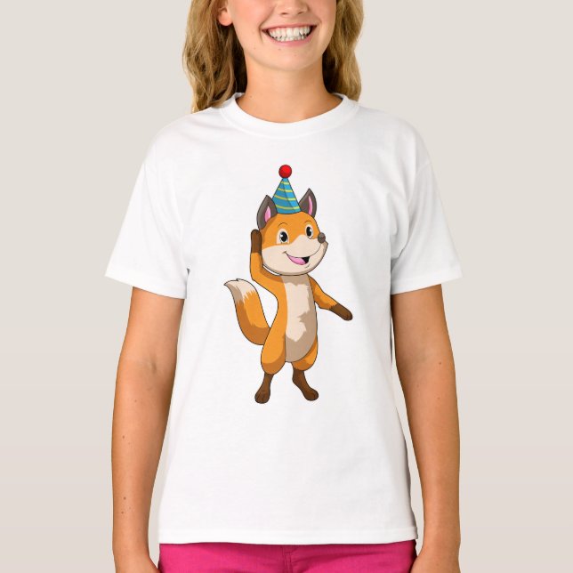 Camiseta Fox en Fiesta con Fiesta gorra (Anverso)