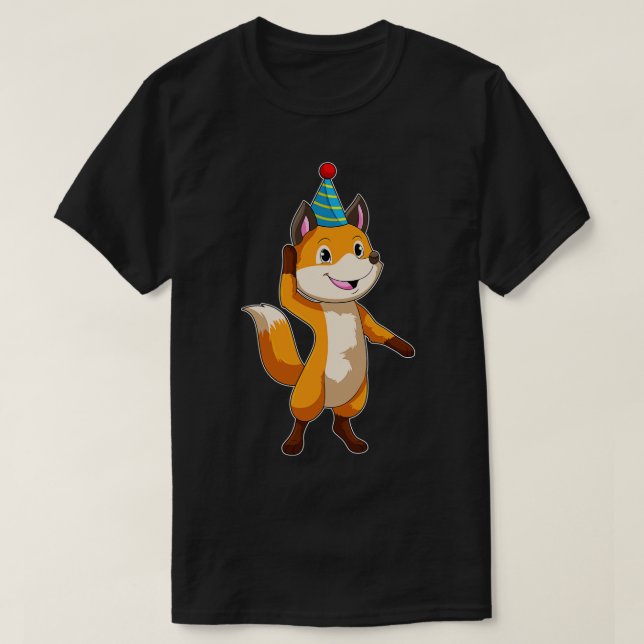 Camiseta Fox en Fiesta con Fiesta gorra (Diseño del anverso)
