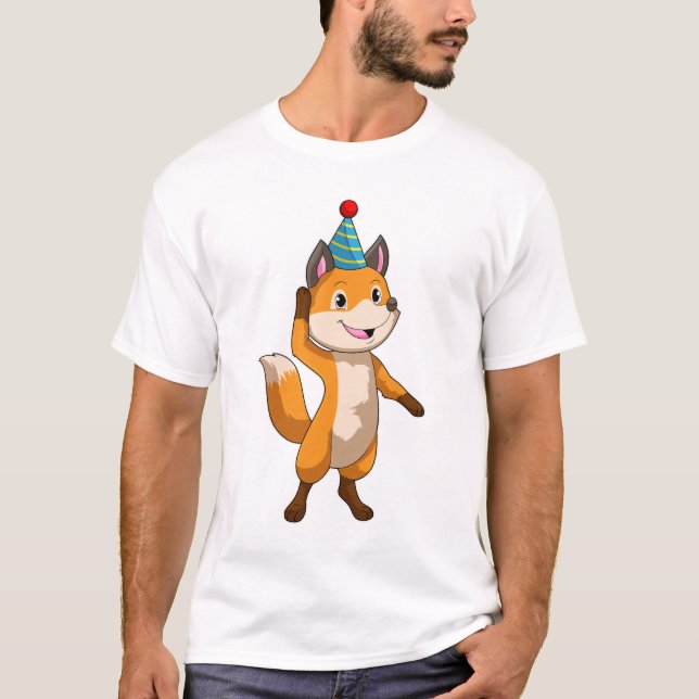 Camiseta Fox en Fiesta con Fiesta gorra (Anverso)