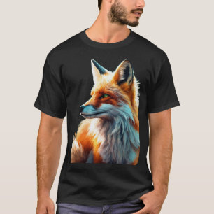 Camiseta Fox encantador en la brisa - Realismo místico