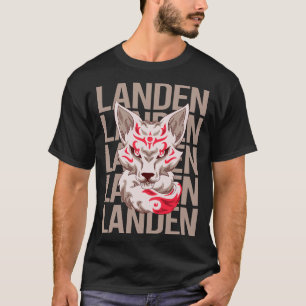 Camiseta Fox Face - Landen Name