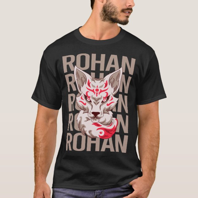 Camiseta Fox Face - Rohan Name (Anverso)