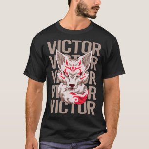 Camiseta Fox Face - Victor Name