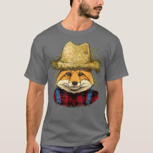 Camiseta Fox Farmer Wildlife Fox Forest Lover