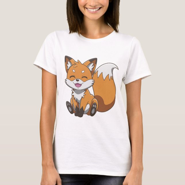 Camiseta Fox feliz (Anverso)