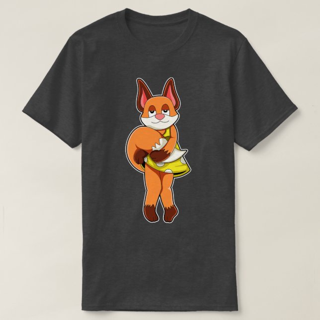 Camiseta Fox Female con falda (Diseño del anverso)