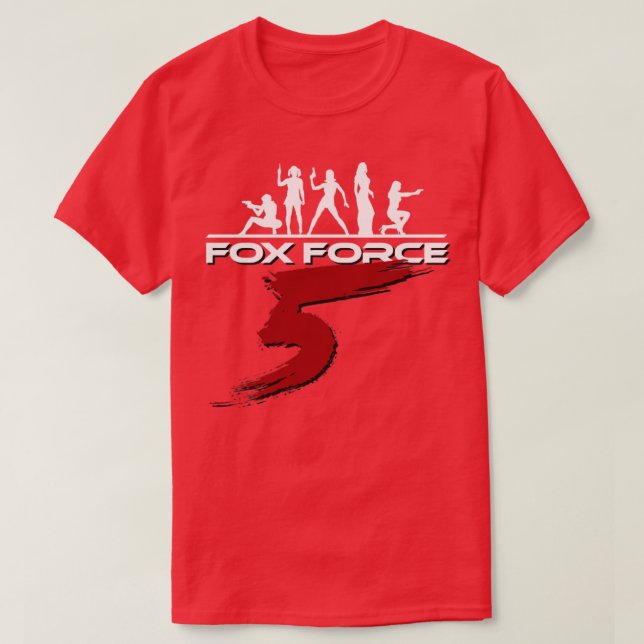 Camiseta Fox Five (Diseño del anverso)