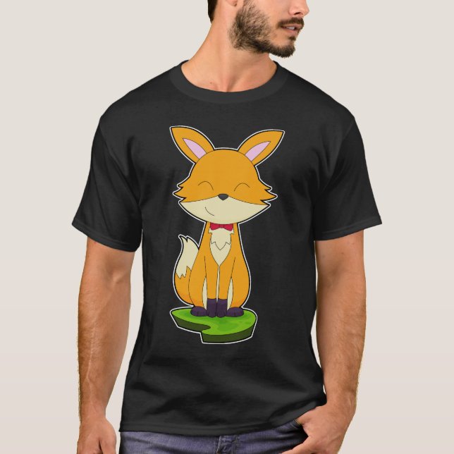 Camiseta Fox Gentleman Bow tie (Anverso)