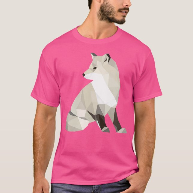 Camiseta Fox geométrica (Anverso)