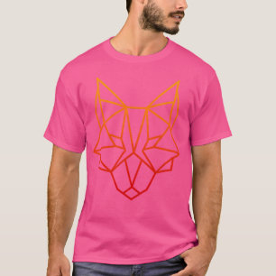 Camiseta Fox geométrica