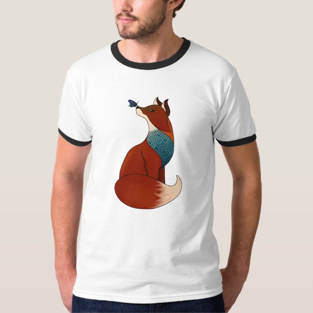 Camiseta Fox geométrico (Anverso)