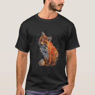 Camiseta Fox Hand Painted Fox
