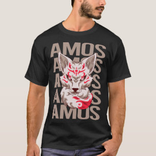 Camiseta Fox Head - Amos Name
