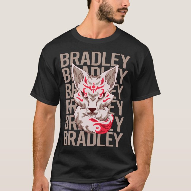 Camiseta Fox Head - Bradley Name (Anverso)