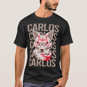 Camiseta Fox Head - Carlos Name
