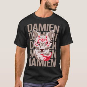 Camiseta Fox Head - Damien Name