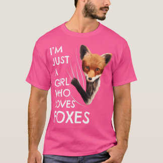 Camiseta Fox Ladies Chicas Animal Lovers Fox