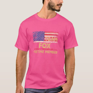 Camiseta Fox Last Name Shirt Team Fox Lifetime Member