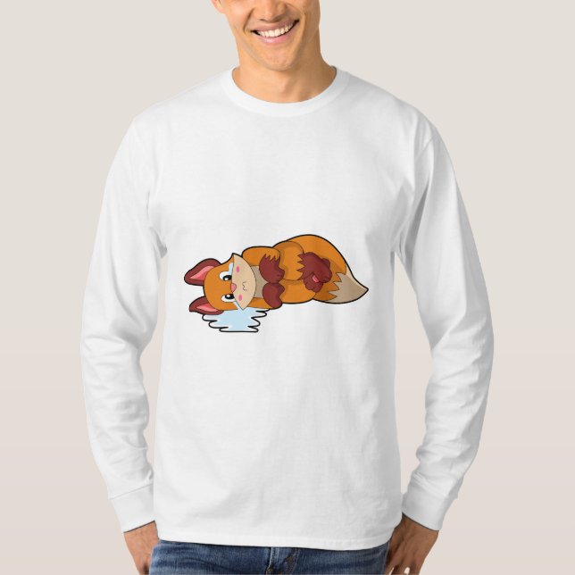 Camiseta Fox llorando (Anverso)