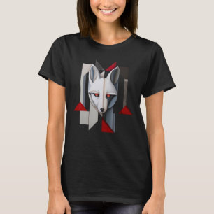Camiseta Fox Lover Artwork Animal Motif Fox