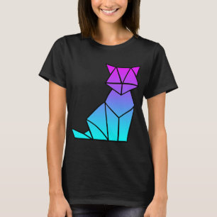 Camiseta Fox Lover Origami Vaporwave Estética Retro Love A