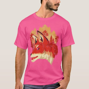 Camiseta Fox Lover Wildlife Animal Nature Forest