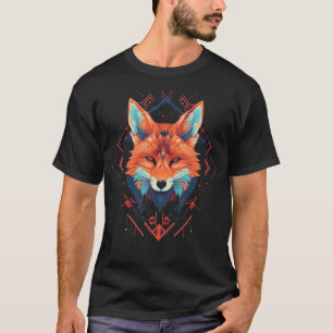Camiseta Fox Mandala - Zorro de Arte Animal