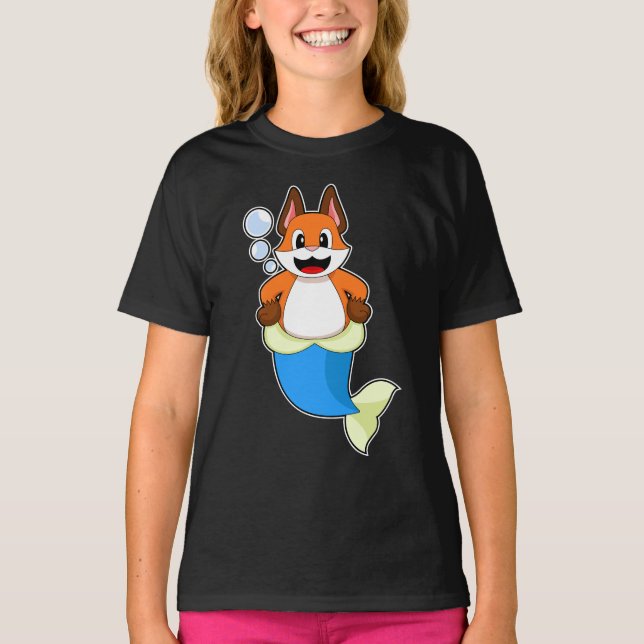 Camiseta Fox Mermaid (Anverso)